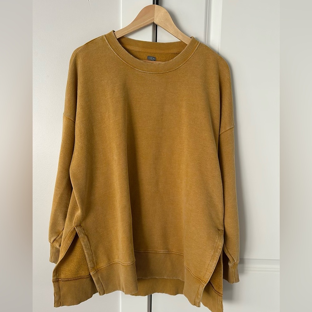 Aerie Mustard Sweatshirt